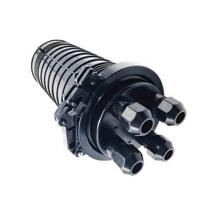 Dome Type FTTH Mechanical Fiber Optic Enclosures 48 Cores Splice Joint Closure