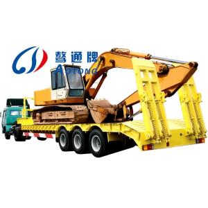 Lowbed Trailers For Transport Of Heavy Loader