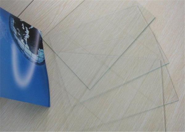 Picture Frame Clear Sheet Glass Size Customized Flat Shape With Smooth Surface