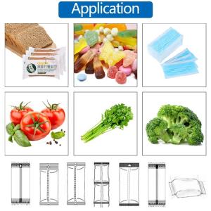 High Speed Pillow Type Packaging Machine for Food Cookies Biscuits and Chocolate