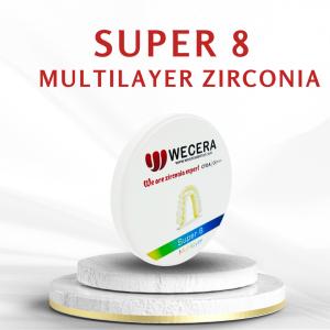 8 Layers Multilayer Zirconia Disc Compatible with Roland VHF Forged by 1500