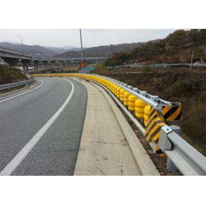 ECO Friendly Highway Safety Roller Guardrail Barrier Easy Installation