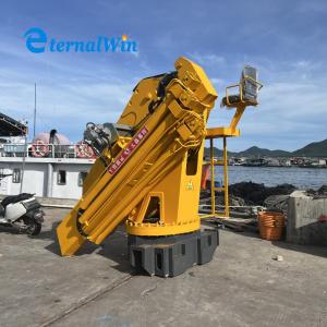 Regular Maintenance Ship Crane with Speed Up To 110 M/min Hoisting Speed The