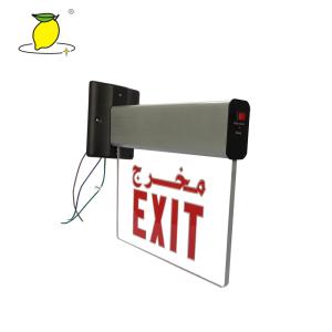 Professional LED Exit Sign With Emergency Lights CE ROHS Certificated