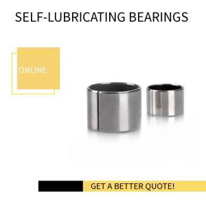 Metal Ploymer Self Lubricating Plain Bearing Composite