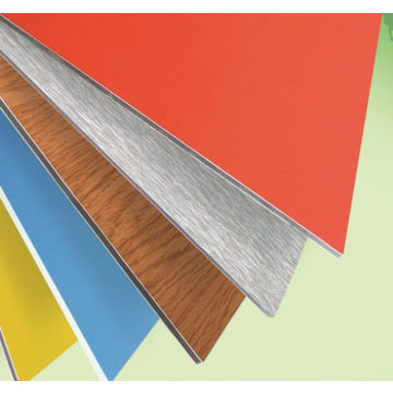 Quality Weatherproof PE Aluminum Composite Panel 2440mm Easy To Install Curtain Wall System wholesale
