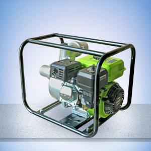 Cheap 80x80mm 28m 196cc 3 inch Gasoline engine petrol motor gas powered operated driven Water Pump for sale