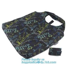 New Recycle Eco Friendly Wholesale Polyester Foldable Shopping Bag Reusable