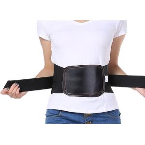 Leather Lumbar Back Support Medical Elastic Waist Belt for old