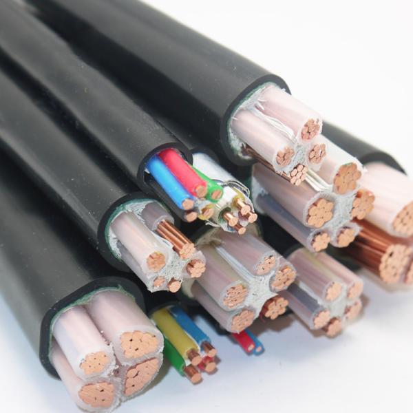 Outdoor Power Cable 4x16 4x70 VV Cable Low Voltage 600/1000V 4 Core PVC 100% Copper Electrical Cable