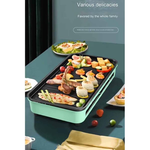 New Hot Sales Multifunctional Household Smokeless BBQ Electric Grill Electric BBQ Grill Indoor Detachable