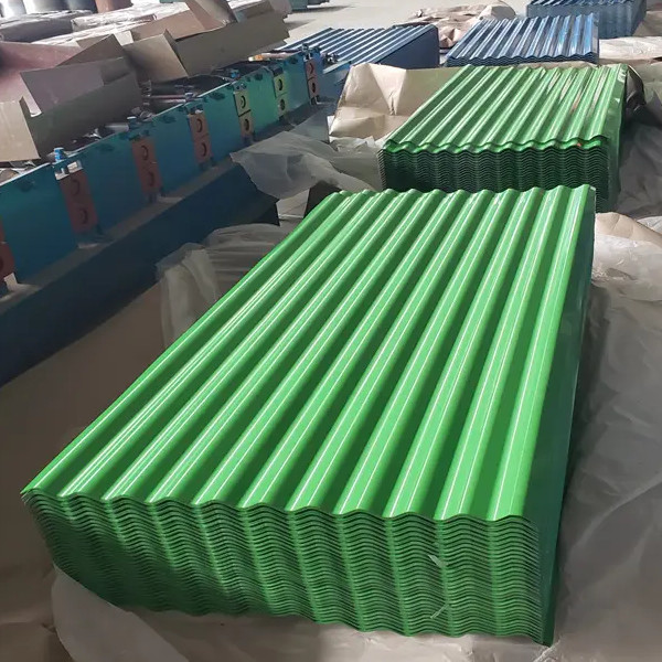 JIS G3302 RAL Pre-painted 0.5mm Corrugated Galvanized Steel Sheet