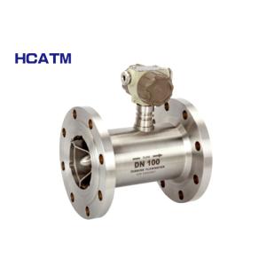 Low Power Consumption Turbine Gas Meter , Natural Gas Turbine Meter
