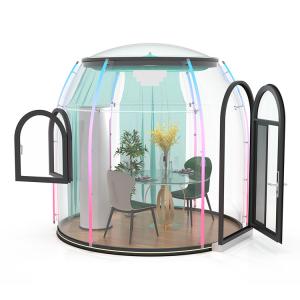 Wind Resistance Polycarbonate Dome Tent Oval Plastic Bubble Tent