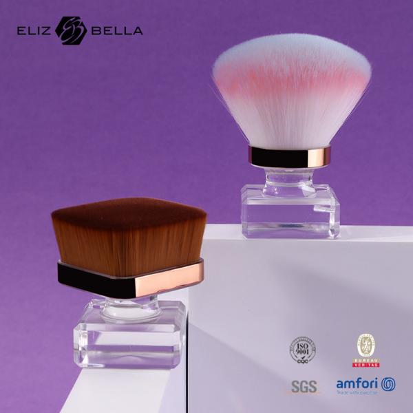 Customized Logo Single Kabuki Brush Foundation Brush with Synthetic Hair and