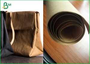 Cheap Virgin And Natural Fabric Material Kraft Liner Paper For Handbags And Jeans for sale