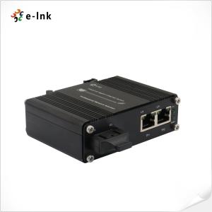 Mini Industrial 2-Port 10/100Base-TX to 100Base-FX Media Converter