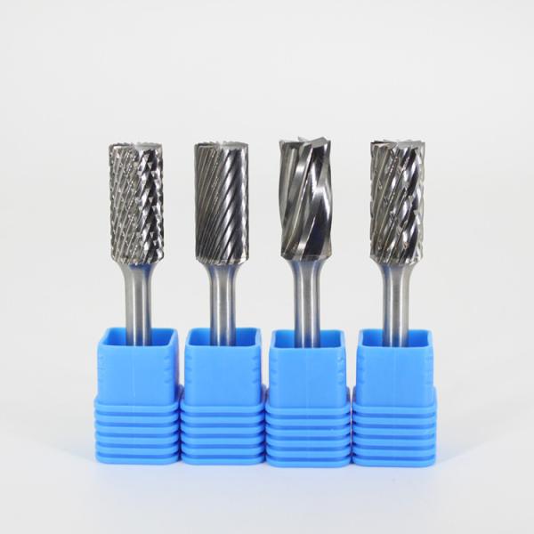 1/8 Shank Tungsten Carbide Burr Bits with Total Length 38-81mm Head Diameter 3