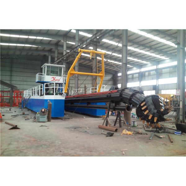 8 Inches Portable Hydraulic River Sand Dredging Ships Pump Cutter Sution Dredger