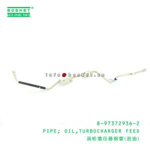 8-97372936-2 Turbocharger Feed Oil Pipe 8973729362 For ISUZU NPR71 4HG1-T
