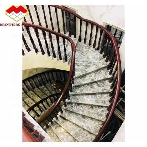 Natural Stone Big Slab Cut-to-Size Honed Stone Slab Modern Marble Stairs for