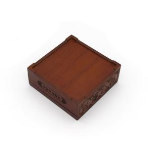 Wooden Box with Slide Top