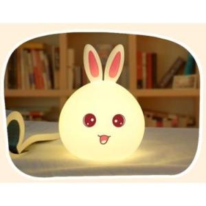 Custom 120mm Rabbit Night Light Silicone Household Items