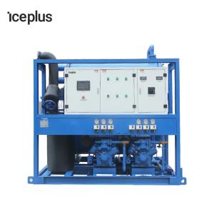 Big Daily Capacity Tube Ice Making Machine Round Ice Shape 29mm To 32mm Diameter