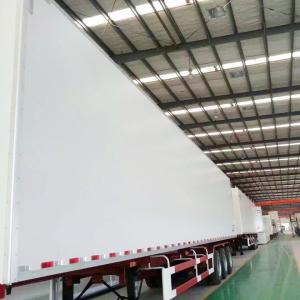 40FT 2 Axles Reefer Semi Trailer For Fresh Milk And Fruits