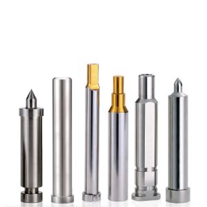 Cheap Kinyet High Precision Tungsten Carbide Punch Mold Components with ±0.001mm Accuracy and RZ~~0.2um Surface Roughness for Automotive Industry for sale