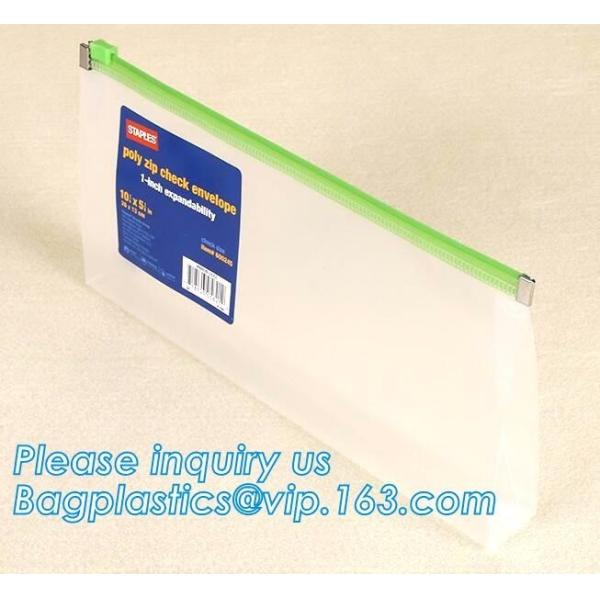 Quality POLY ZIP CHECK ENVELOPE BAGS, CHECK BAG, CHECK ENVELOPE, ZIP PACK, Zip lockkk SYSTEM, SLIDE ZIP CHECK BAG, SLIDER CHECK ENVE wholesale