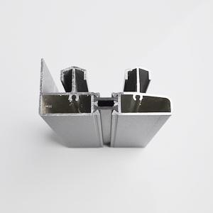 Silver Black 6063 T5 Window Frame Sections Anodized Aluminium Extrusion