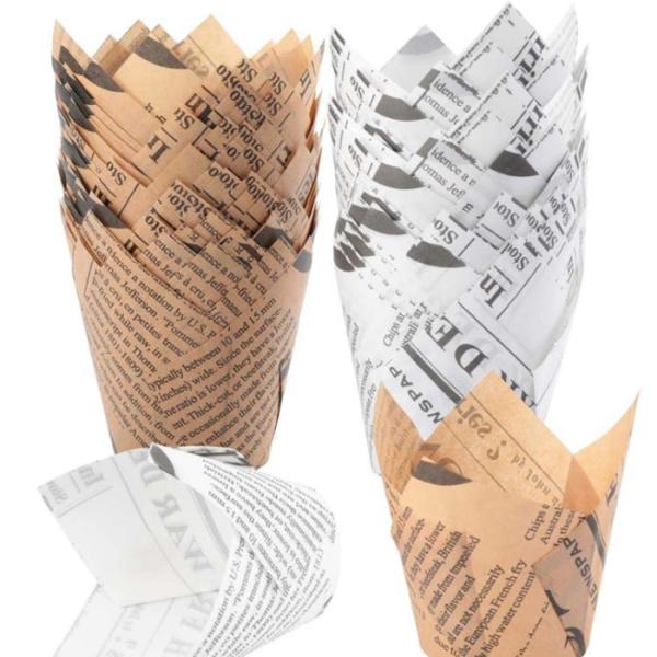 Homemade Baking Disposable Muffin Tulip Cupcake Wrapper