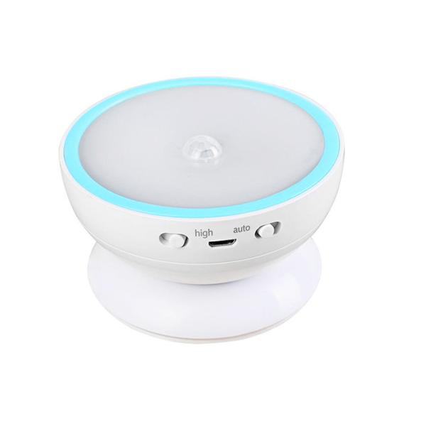 Motion Sensor LED Night Lamp Body Induction Energy Efficient Built - In Lithium