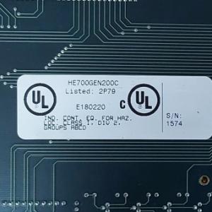 GE HE700GEN200 Mark VI Control Interface Module Horner