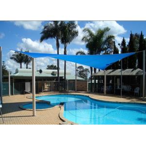 Cheap Swimming pool square triangle square sun shade sail with 95% shading rate for sale