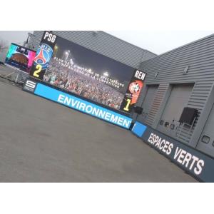 Cheap P10 Stadium LED Screens Advertising Boards High Consistency Heat Dissipation for sale