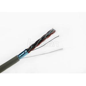 FTP UTP SFTP 4 Pairs BC CCA Network Lan Cable , Indoor Cat 6 FTP Cable 305m Pull