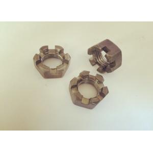 M20 Hexagon Slotted And Castle Carbon Steel Nuts With 2.5mm Pitch