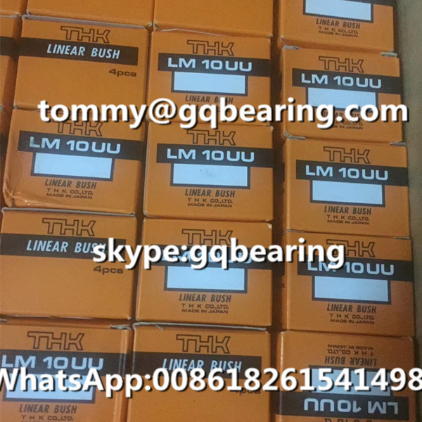Quality High Precision Japan Origin THK LM10 LM10UU Rubber Sealed Linear Ball Bearing wholesale