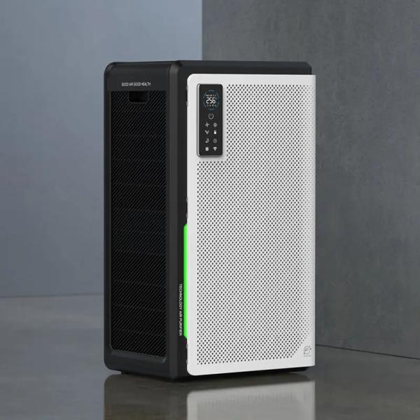 Large Coverage Deep Cleaning Wall Mount Negative Ions Air Purifier Double Inlet