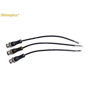 Flexible Anti Interference M12 Sensor Industrial Wiring Harness 300V IP67 PVC