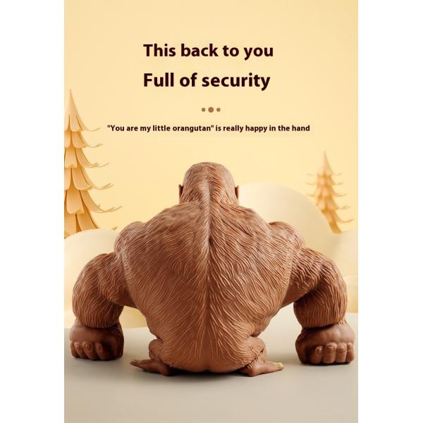 Children's Pinch Toy Gorilla Vent Pinch Slow Rebound Toy Decompression Sand Molding Soft Glue
