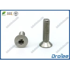 China M2 x 6mm Stainless Steel 316 Flat Head Socket Cap Screw on sale