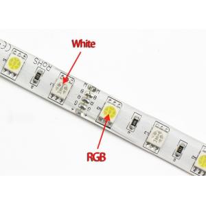 Color Changing RGBW LED Strip Lights 12V Waterproof , Cuttable LED Tape Light