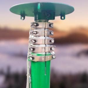 Telescopic Camera Video 9M Pole Push Up Antenna Mast