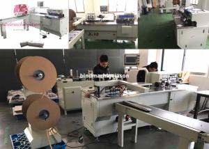 Cheap Loop wire binding machine with punching function PBW580 for calendar and book for sale