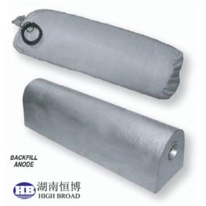 Ballast Tank , Harbor Dock Aluminum Anodes / Oil Tank Sacrificial Anode Cathodic