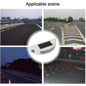 Aluminum Casting Solar Powered Road Studs Waterproof Pathway Marker Light