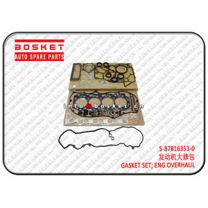 China Isuzu 4JJ1T  Engine Overhaul Gasket Set 5878163530 5-87816353-0 on sale